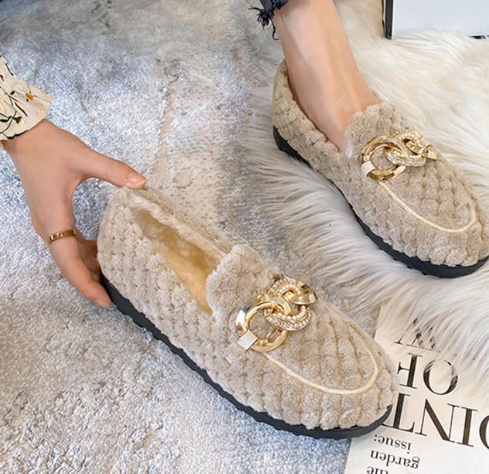 Crystalline Winter Loafers | Warm & Modieus