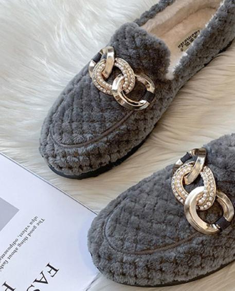 Crystalline Winter Loafers | Warm & Modieus