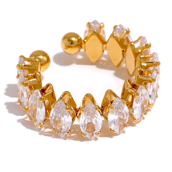 Glinsterende Luxe Ring | Een ring met een echte Bling-factor!