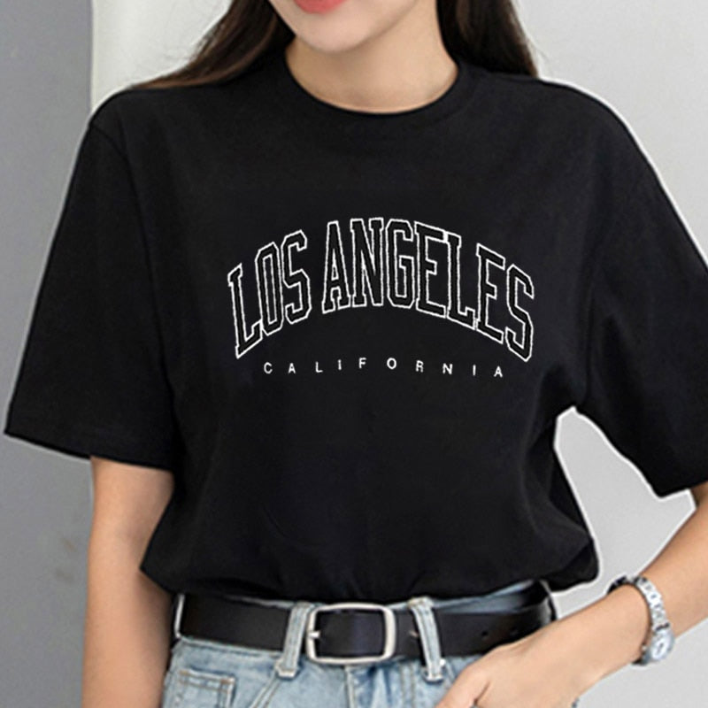LA Casual T-shirt | Een oversized, stoer T-shirt