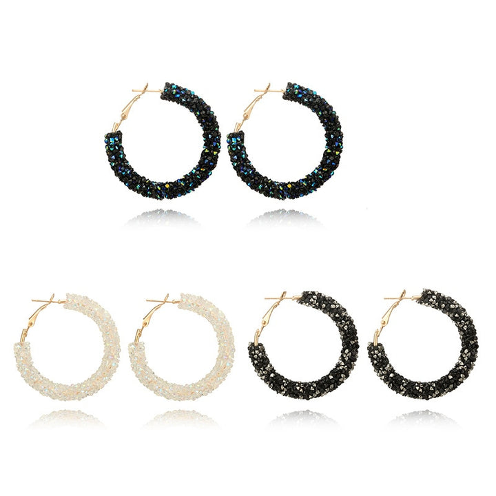 Party Earrings | Hoops met mooie glitters