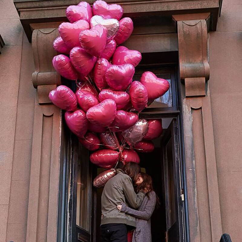 Hartjes Ballonnen (20 st.) | Liefdes decoratie voor Valentijn