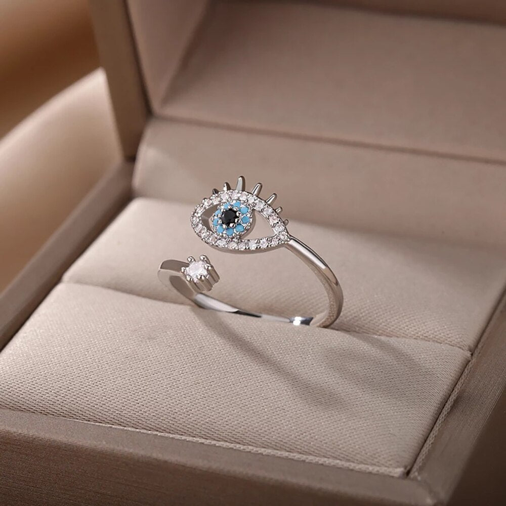 Boze Oog Ring | Een mooie spirituele ring voor iedere gelegenheid!