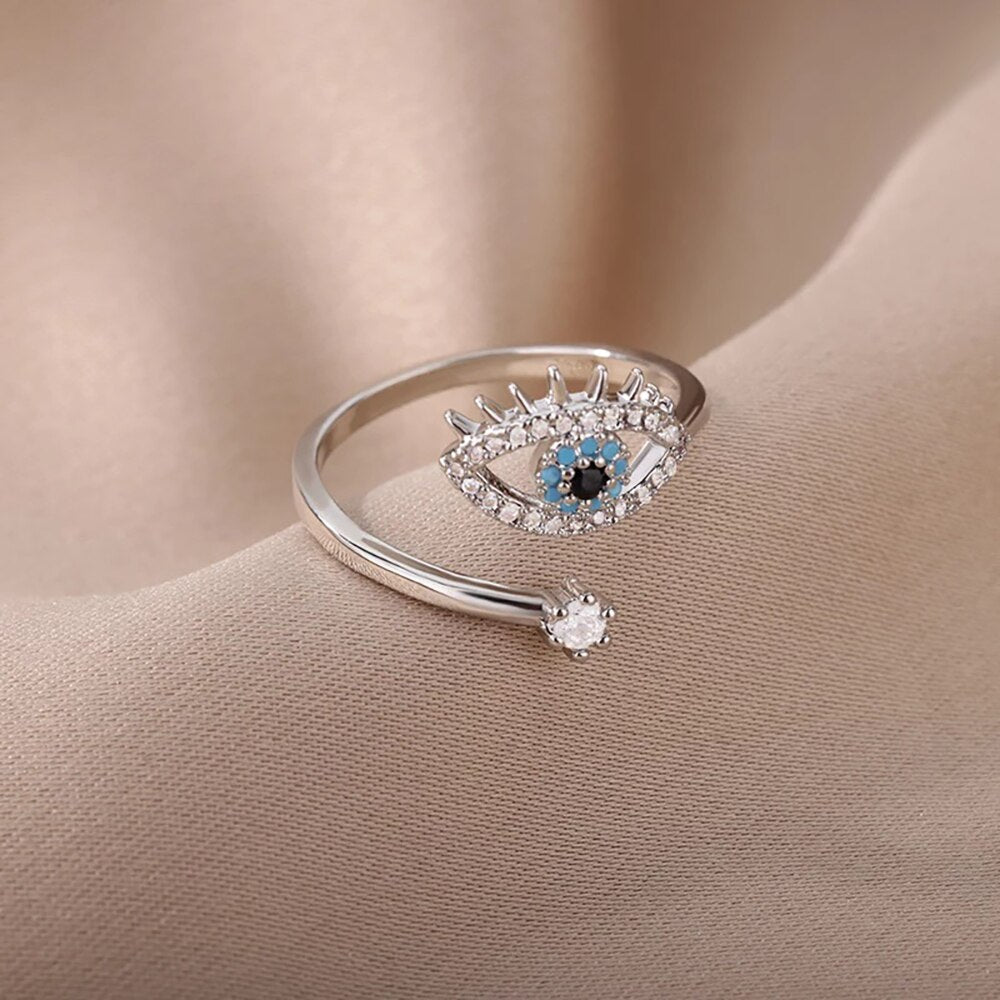 Boze Oog Ring | Een mooie spirituele ring voor iedere gelegenheid!