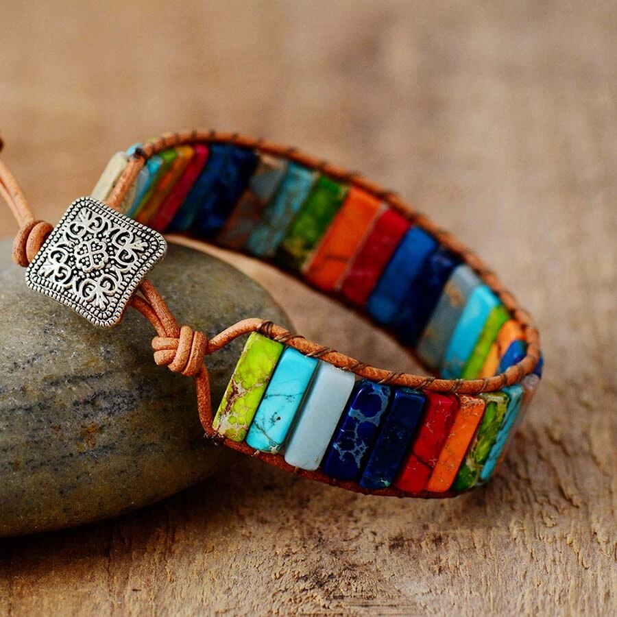 Mystic Journey Tibetaanse Regenboog Armband | Een kleurrijk accessoire!