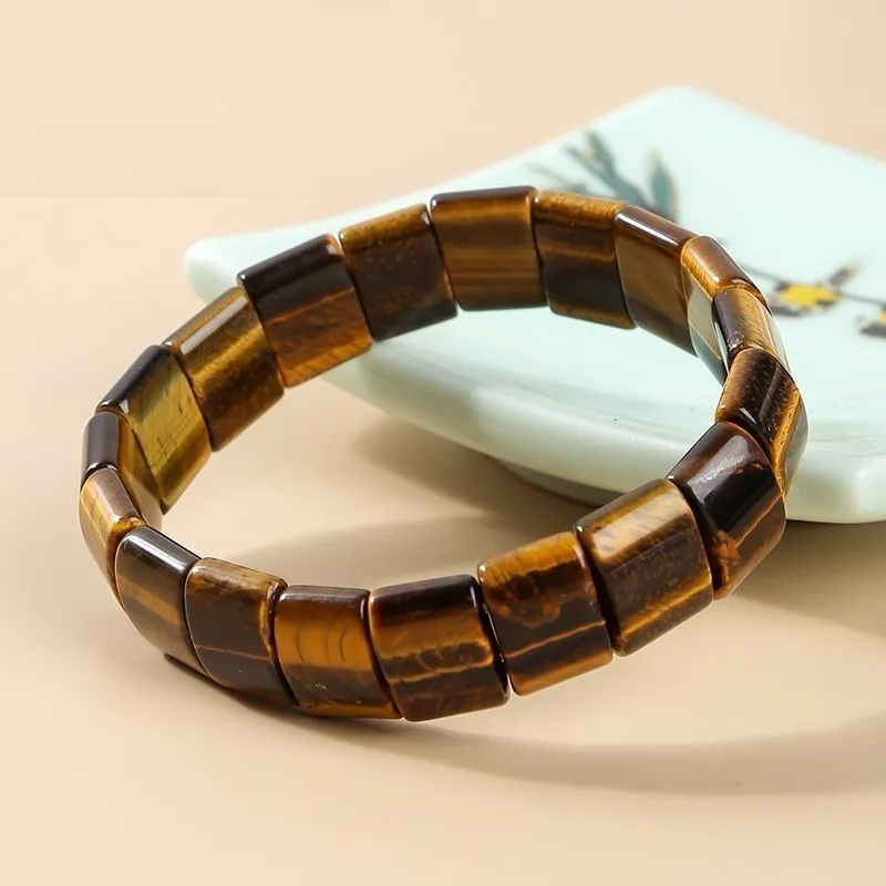 Driekleurige Tijgeroog Armband | Kracht en Schoonheid