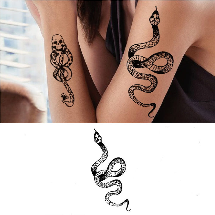 Snake Tattoo | Steel de show met deze tijdelijke tattoo