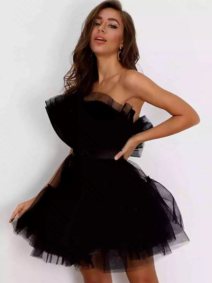 Tessa Tulle Dress | Feestelijke jurk met uniek design