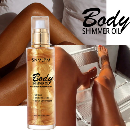 Shimmer Body Oil | Laat je lichaam schitteren met deze natuurlijke olie